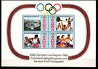 Samoa Samoa Block 32 mit 545-548 postfrisch Olympische Sommerspiele Los Angeles MiNr. Block 32 mit 545-548 postfrisch Olympische Somme -