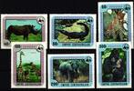 Zentralafrikanische Republik Zentralafrikanische Republik 532-537 A postfrisch Wildtiere MiNr. 532-537 A postfrisch Wildtiere -