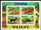Ghana Ghana Block 71 postfrisch Wildtiere MiNr. Block 71 postfrisch Wildtiere -