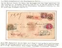 Preußen Ganzsache mit Zusatzfrankatur von 1866 als Paketbegleitbrief -