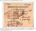 Vorphila Paketbegleitbrief von 1864 für eine portofreie Büchersendung -