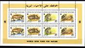 Libyen Libyen 2496-2499 postfrisch als ZD-Bogen, Wildkatzen MiNr. 2496-2499 postfrisch als ZD-Bogen, Wildkatzen -