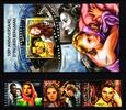 Zentralafrikanische Republik Zentralafrikanische Republik 5537-5539 und Block 1328 postfrisch Film MiNr. 5537-5539 und Block 1328 postfrisch Film -