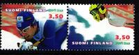 Finnland Finnland 1552-1553 postfrisch Paar Ski Weltmeisterschaft Lahti MiNr. 1552-1553 postfrisch Paar Ski Weltmeisterschaft Lahti -