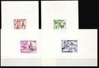 Liberia Liberia 552B-555B postfrisch als Epreuve de Luxe MiNr. 552B-555B postfrisch als Epreuve de Luxe -