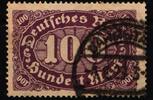 Deutsches Reich Deutsches Reich 219 PF I gestempelt geprüft Infla Berlin, Plattenfehler MiNr. 219 PF I gestempelt geprüft Infla Berlin, Plattenf -