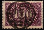 Deutsches Reich Deutsches Reich 219 PF I gestempelt geprüft Infla Berlin, Plattenfehler MiNr. 219 PF I gestempelt geprüft Infla Berlin, Plattenf -