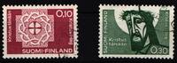 Finnland Finnland 573-574 gestempelt Dornenkrone und Christuskopf MiNr. 573-574 gestempelt Dornenkrone und Christuskopf -