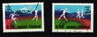 Finnland Finnland 693-694 gestempelt Leichtathletik-Europameisterschaften MiNr. 693-694 gestempelt Leichtathletik-Europameisterschaften -
