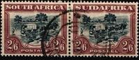 Südafrika Südafrika 37-38 gestempelt als waagerechte Paare MiNr. 37-38 gestempelt als waagerechte Paare -