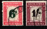 Südafrika Portomarken Südafrika Portomarken 43-44 gestempelt MiNr. 43-44 gestempelt -