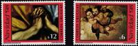 Uruguay Uruguay 2413 und 2414 postfrisch Weihnachten MiNr. 2413 und 2414 postfrisch Weihnachten -