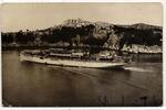 AK Deutschland Flussdampfer 1920 gebraucht -