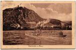 AK Drachenfels am Rhein Salondampfer 1920 gebraucht -