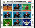 Paraguay Paraguay 4053 postfrisch Kleinbogen / Pferde MiNr. 4053 postfrisch Kleinbogen / Pferde -