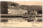 AK Belgien Bords de la Meuse - Château de Waulsort 1903 gebraucht -