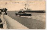 AK Blankenberge Sortie du bateau de plaisance 1919 gebraucht -