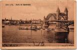 AK Bonn a. Rh. Partie mit Rheinbrücke ungebraucht -