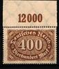 Deutsches Reich Deutsches Reich 250 P OR postfrisch MiNr. 250 P OR postfrisch -