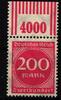 Deutsches Reich Deutsches Reich 269 W OR postfrisch 2/9/2 MiNr. 269 W OR postfrisch 2/9/2 -
