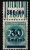 Deutsches Reich Deutsches Reich 285 W OR postfrisch 2/9/2 - 1/5/1 MiNr. 285 W OR postfrisch 2/9/2 - 1/5/1 -
