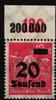 Deutsches Reich Deutsches Reich 280 P OR postfrisch MiNr. 280 P OR postfrisch -