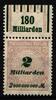 Deutsches Reich Deutsches Reich 326 A W OR postfrisch 1/4/1 - 1/5/1 MiNr. 326 A W OR postfrisch 1/4/1 - 1/5/1 -