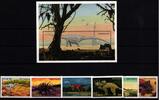 Gambia Gambia 2792, 2794, 2797, 2799-2801 und Block 358 postfrisch Dinosaurier MiNr. 2792, 2794, 2797, 2799-2801 und Block 358 postfris -