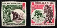 Mali Mali 309-310 postfrisch Olympische Winterspiele MiNr. 309-310 postfrisch Olympische Winterspiele -