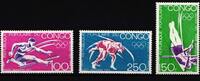 Kongo Kongo 357-359 postfrisch Olymische Spiele MiNr. 357-359 postfrisch Olymische Spiele -