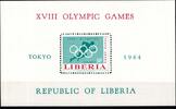 Liberia Liberia Block 31 A postfrisch Olympische Spiele MiNr. Block 31 A postfrisch Olympische Spiele -