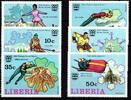Liberia Liberia 980-985 postfrisch Olympische Spiele MiNr. 980-985 postfrisch Olympische Spiele -