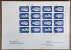 Österreich Österreich 2464-2471 gestempelt als FDC / Zusammendruck von 4erBlock 1+2 MiNr. 2464-2471 gestempelt als FDC / Zusammendruck von -