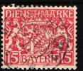 Bayern Dienstmarken Bayern Dienstmarken D 27 w gestempelt geprüft Helbig BPP MiNr. D 27 w gestempelt geprüft Helbig BPP -