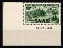Saarland Saarland 263 II Br postfrisch Druckdatum, senkr. vorgefaltet MiNr. 263 II Br postfrisch Druckdatum, senkr. vorgefaltet -