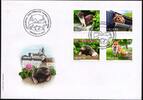 Schweiz Schweiz 2690-2693 gestempelt als FDC / Wildtiere MiNr. 2690-2693 gestempelt als FDC / Wildtiere -