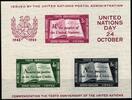 UNO New York UNO New York Block 1 I postfrisch MiNr. Block 1 I postfrisch -