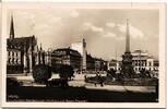 AK Leipzig Augustusplatz (Mendebrunnen, Hochhaus und Neues Theater) 1927 gebraucht -
