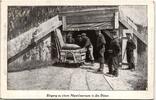 AK Deutschland Eingang zu einem Munitionsraum in den Dünen Feldpost 1916 gebraucht -