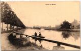 AK Brüssel Partie am Kanal Feldpost 1916 gebraucht -
