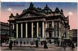 AK Brüssel La Bourse Feldpost 1916 gebraucht -