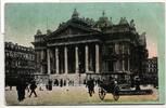 AK Brüssel La Bourse Feldpost 1915 gebraucht -