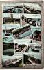 AK Folkestone Mehrbildkarte (The Fishmarket usw.) 1907 gebraucht -