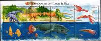 Liberia Liberia 2316-2323 postfrisch Kleinbogen / Dinosaurier MiNr. 2316-2323 postfrisch Kleinbogen / Dinosaurier -