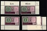 BRD BRD 482 postfrisch Ecke 1-4, FN 1-2 MiNr. 482 postfrisch Ecke 1-4, FN 1-2 -
