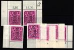 BRD BRD 536 postfrisch Ecke 1-4, FN 1-4 MiNr. 536 postfrisch Ecke 1-4, FN 1-4 -