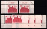 BRD BRD 544 postfrisch Ecke 1-4, FN 1-4 MiNr. 544 postfrisch Ecke 1-4, FN 1-4 -