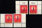 BRD BRD 575 postfrisch Ecke 1-4, FN 0 MiNr. 575 postfrisch Ecke 1-4, FN 0 -