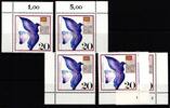 BRD BRD 1388 postfrisch Ecke 1-4, FN 1-2 MiNr. 1388 postfrisch Ecke 1-4, FN 1-2 -