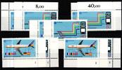BRD BRD 1367-1368 postfrisch Ecke 1-4, FN 1-2 MiNr. 1367-1368 postfrisch Ecke 1-4, FN 1-2 -